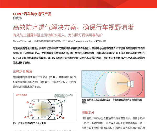 汽車車燈視野清晰白皮書